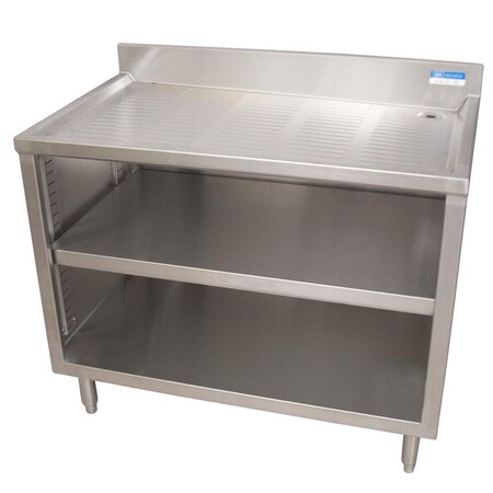Bk Resources Stainless Steel Under Bar Adjustable Shelf Glass Unit 30" X 21" BKUBGC-301